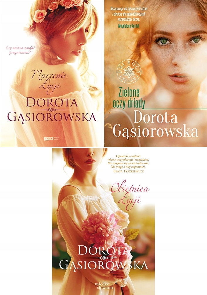 

Zielone Oczy Driady Pakiet 3, Dorota Gąsiorowska