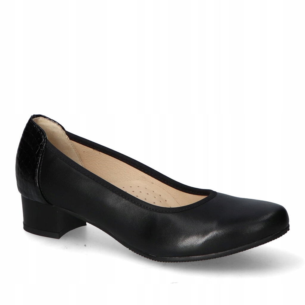 Boty Pesco 2104 Černé lico+lak 37