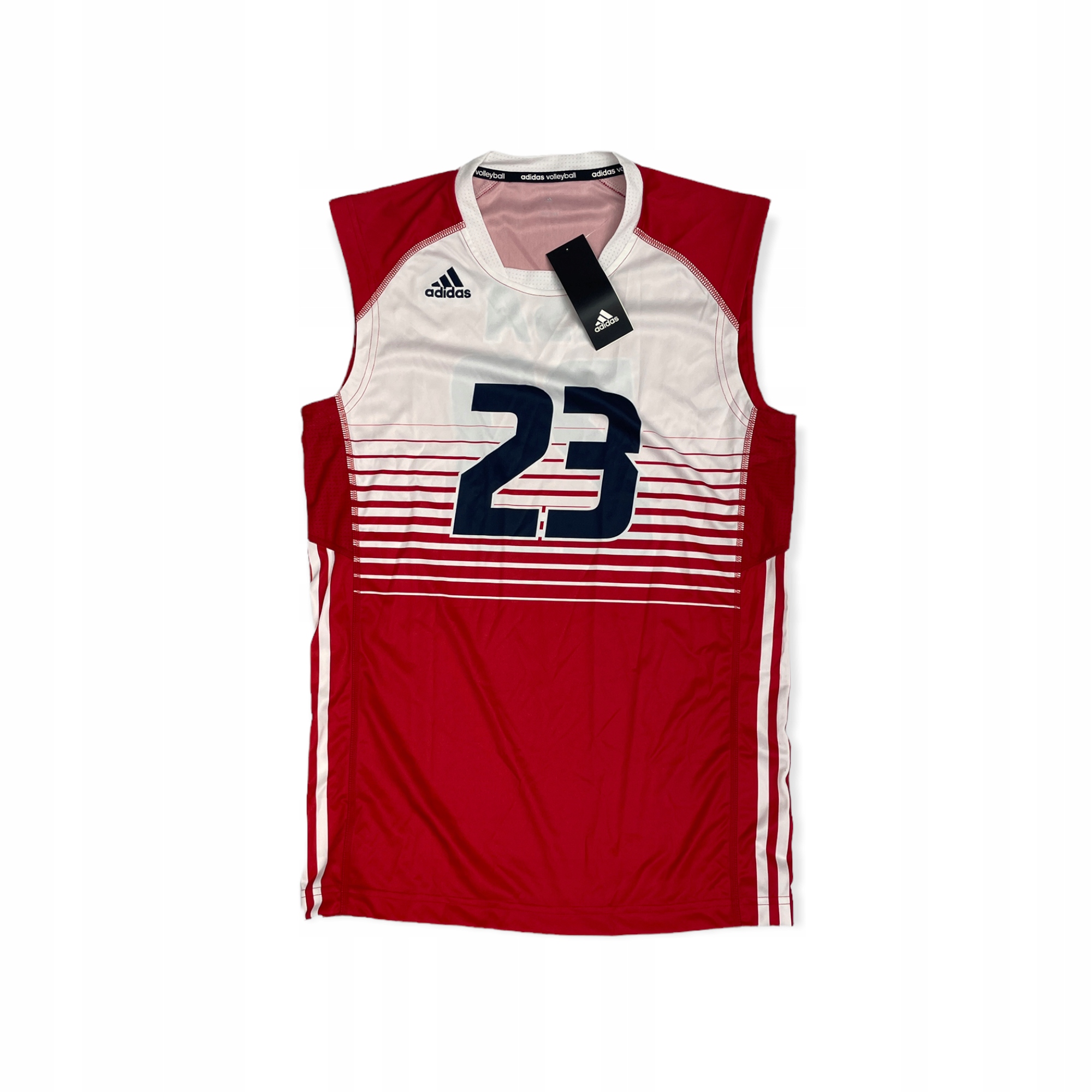 Koszulka czerwona Usa 23 Adidas Volleyball S