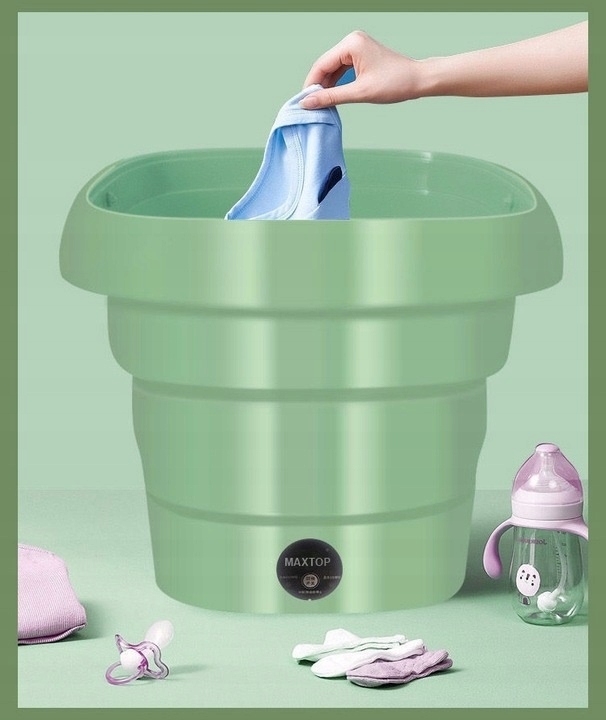 PRZENOŚNA MINI PRALKA SKŁADANA PODRÓŻNA AUTOMATYCZNA TURYSTYCZNA PRZENOŚNA Marka Bedee