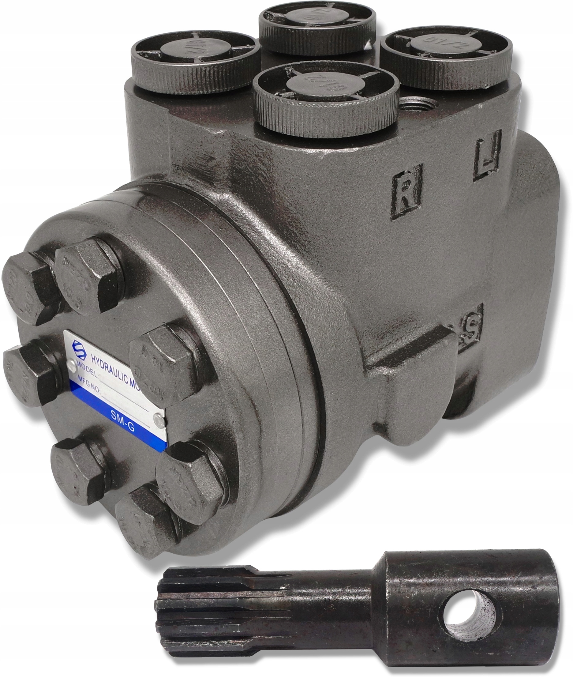 7595.DSCU-080-H1S-13-80N - Мощный Orbitrol OSPC 80 ON Вал 80 Бизон Урсус