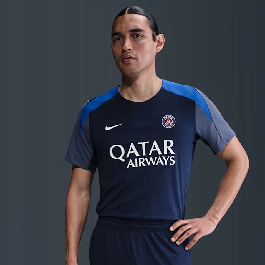 Tričko Nike Psg 2025/26 Strike Ss Top HJ7758-411 XL modré