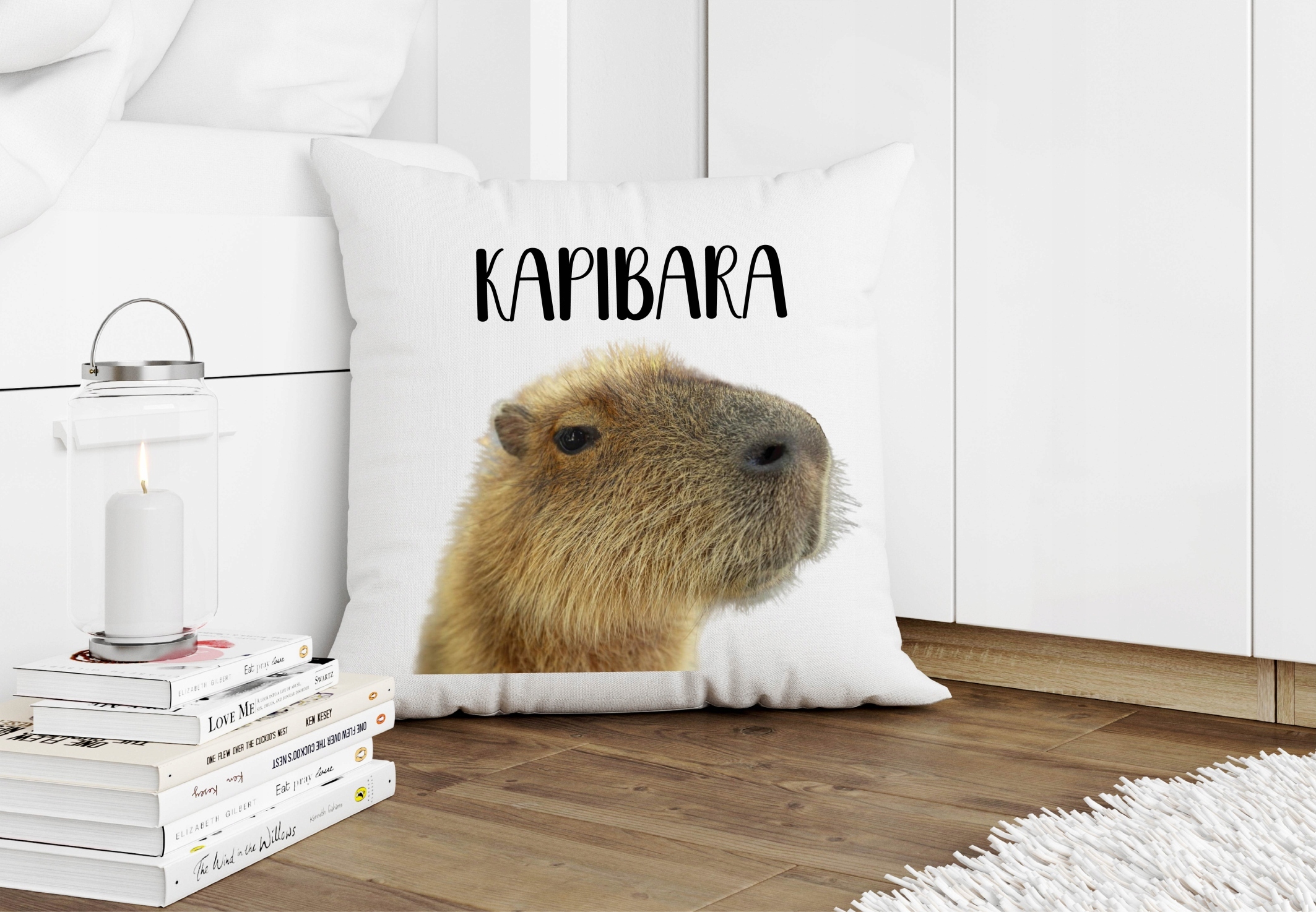 Poduszka + Kubek KAPIBARA na prezent Stan opakowania oryginalne