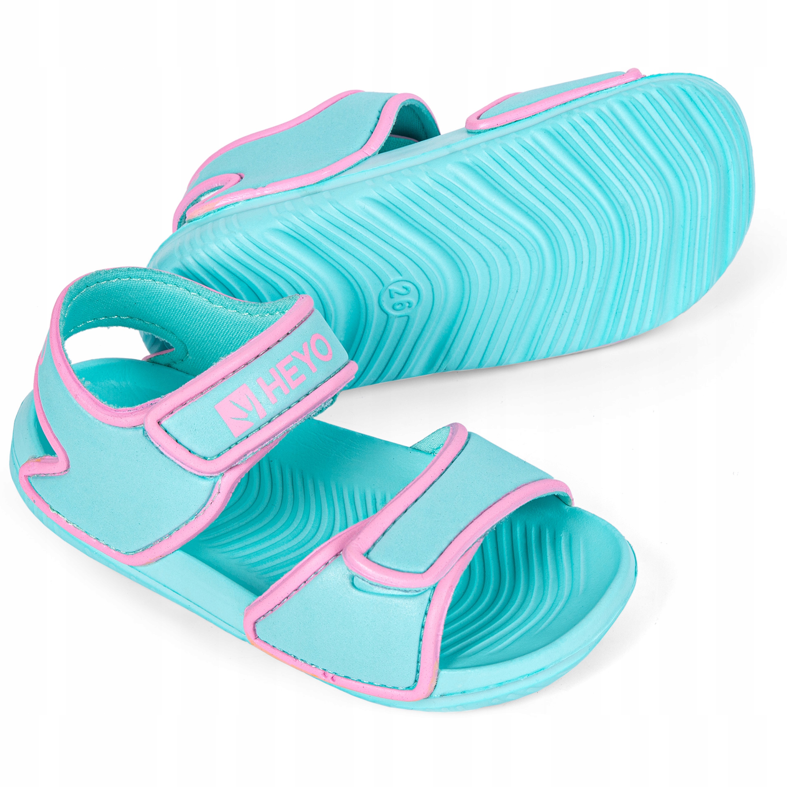 SANDAŁKI SANDAŁY DZIECIĘCE buty RZEP DZIEWCZĘCE 27