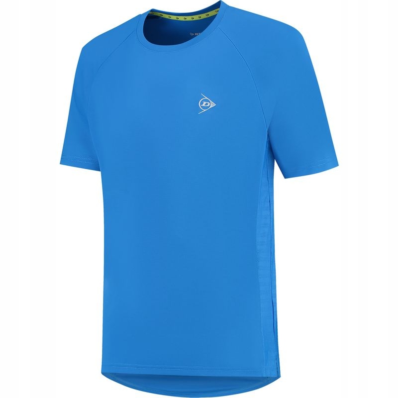 Tričko Dunlop Club Crew Tee Men Royal Blue XXL