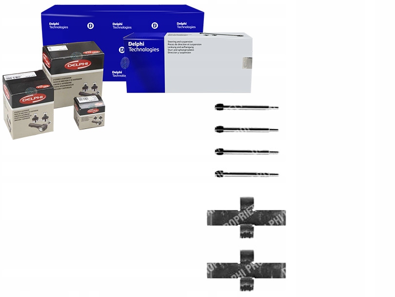 ZESTAW MONTAŻOWY KLOCKÓW MERCEDES PRZÓD W123 -7 79