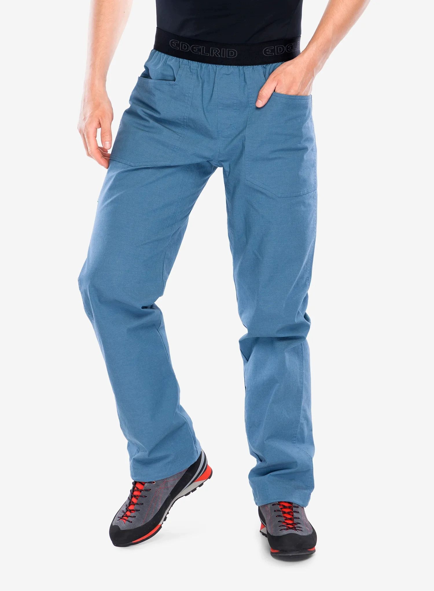 Spodnie wspinaczkowe Edelrid Me Legacy Pants IV bluegrey L