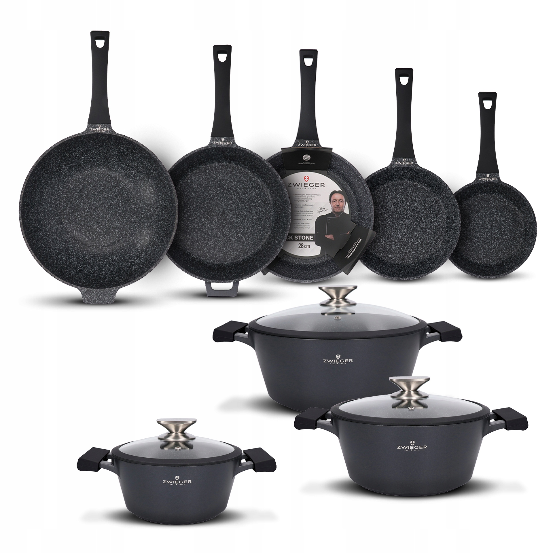 

Zwieger Black Stone Zestaw 11 El