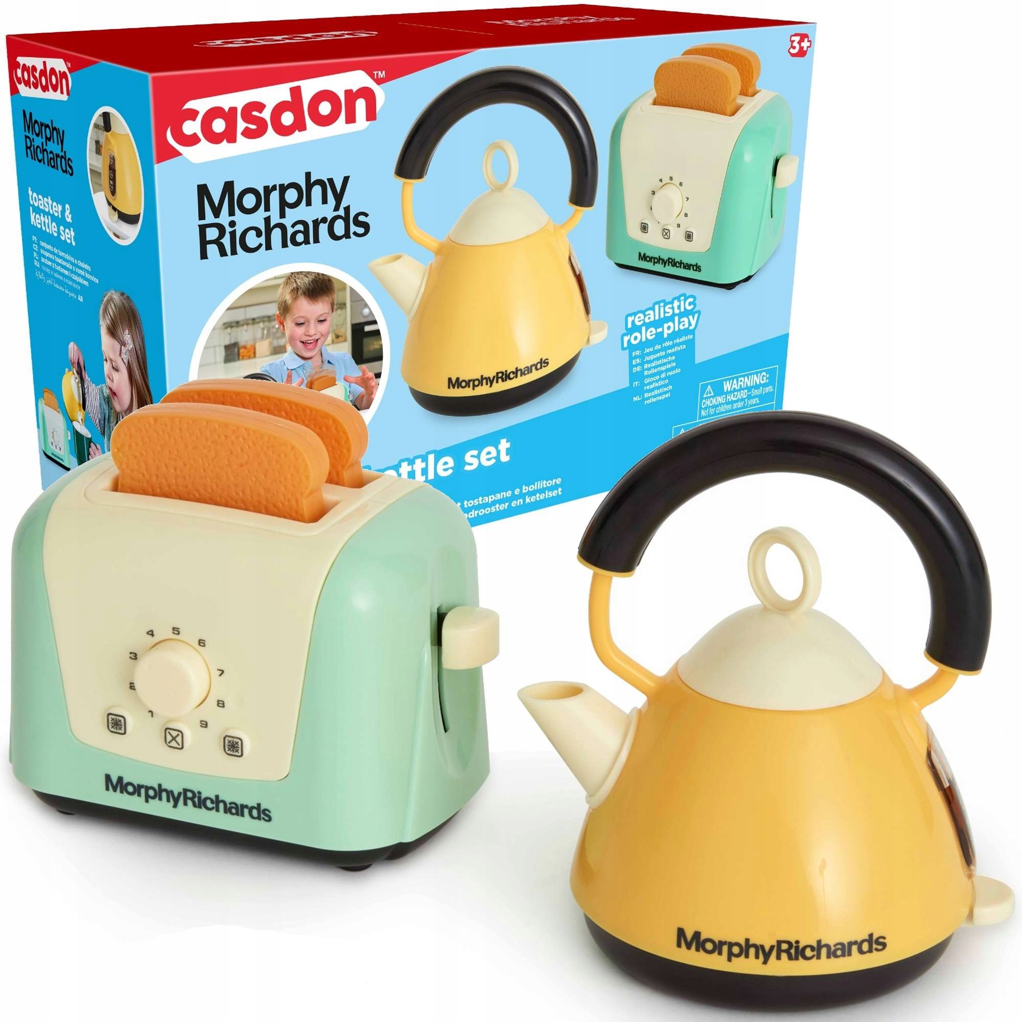 

Zabawkowe Czajnik I Toster Morphy RICHARDS+2 Tosty