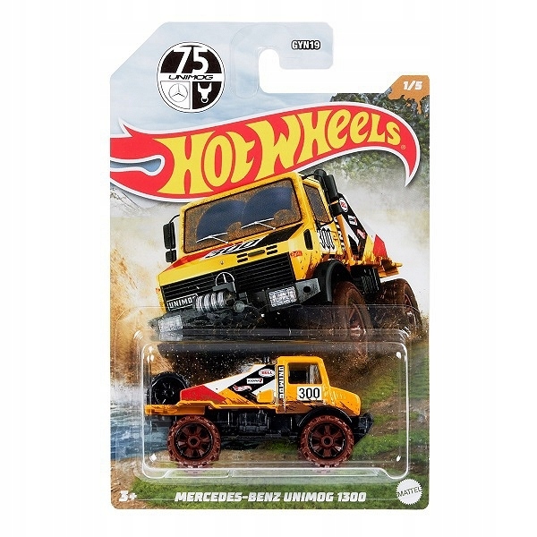 

Mattel Hw Mercedes-Benz Unimog 1300 HFW36 HDH07