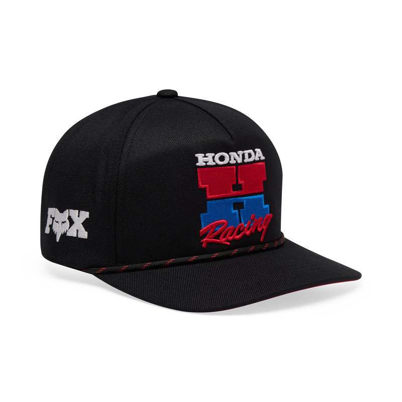 Kšiltovka Fox Honda Snapback Black Os