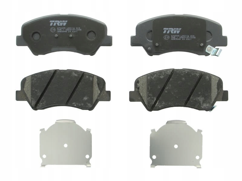 Klocki hamulcowe przód TRW GDB3548