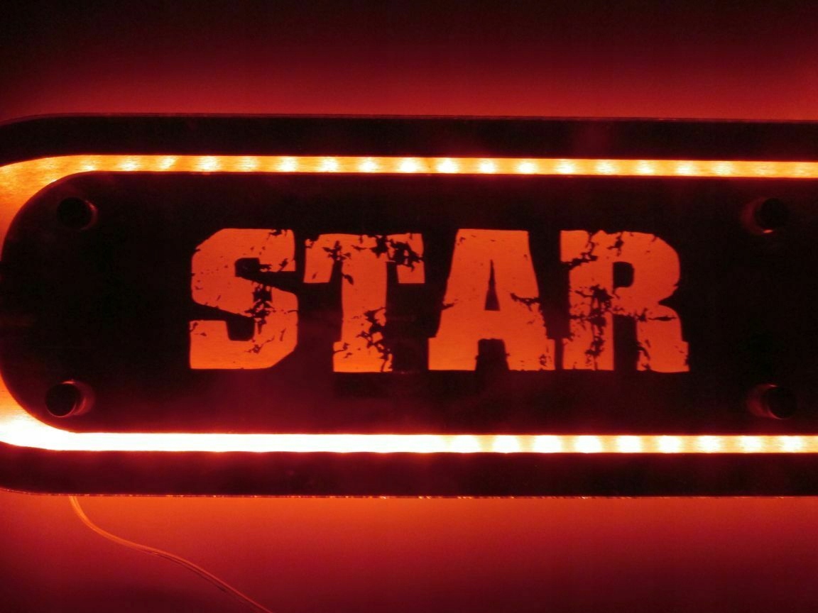 Lustro LED MERCEDES długie 100x25 podświetlane TIR Numer katalogowy producenta ore50501