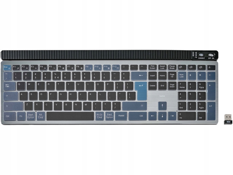 Klawiatura Hama WK-750 Multi-Device Assist Ai