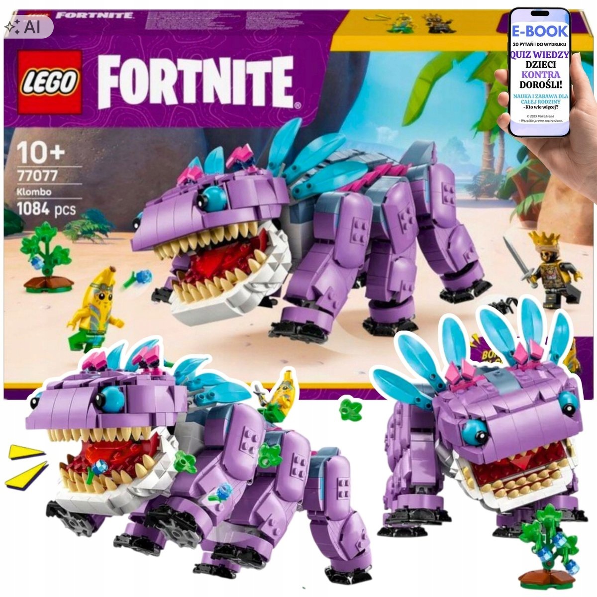 Lego Klocki Fortnite Klombo Ruchomą Figurką Dla Niego EBOOK-2