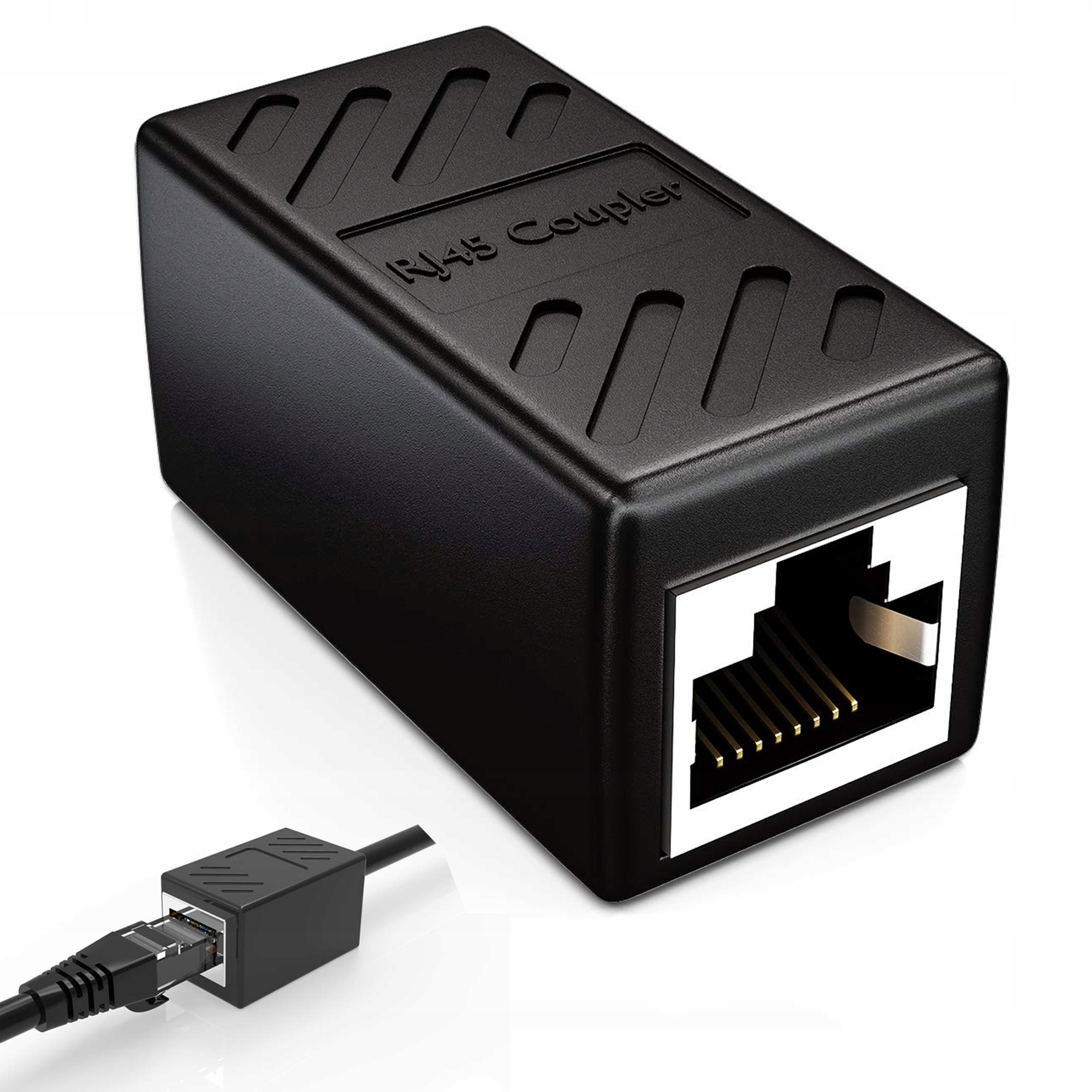 

Przedłużka Złączka Sieciowa Lan Łącznik 2 x RJ45