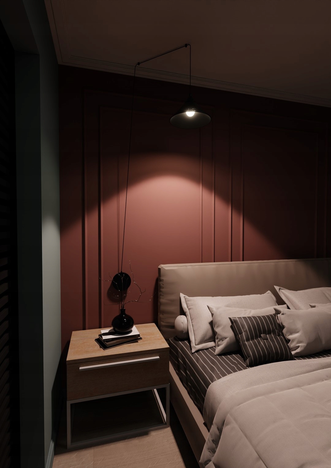 EMIBIG ABRAMO 1 BLACK Zasilanie sieciowe