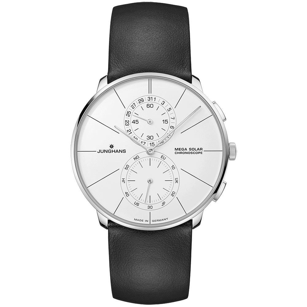Pánské Hodinky Junghans 59/4200.00 černý pásek