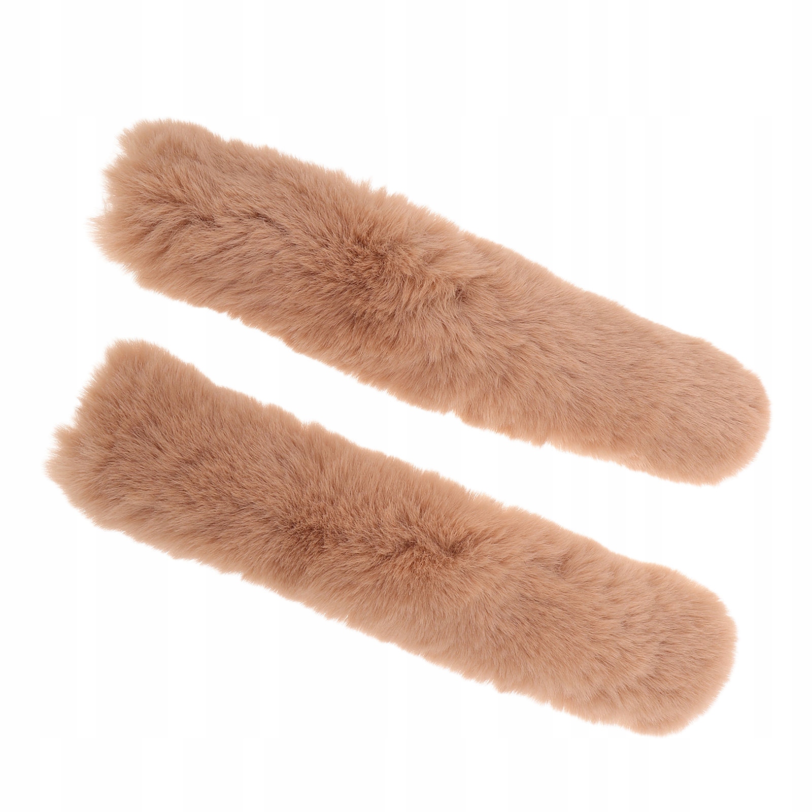 2 SZT. ZAMSZOWE OSŁONKI NA ŁAŃCUCH TOREBKI Z FUTERKIEM