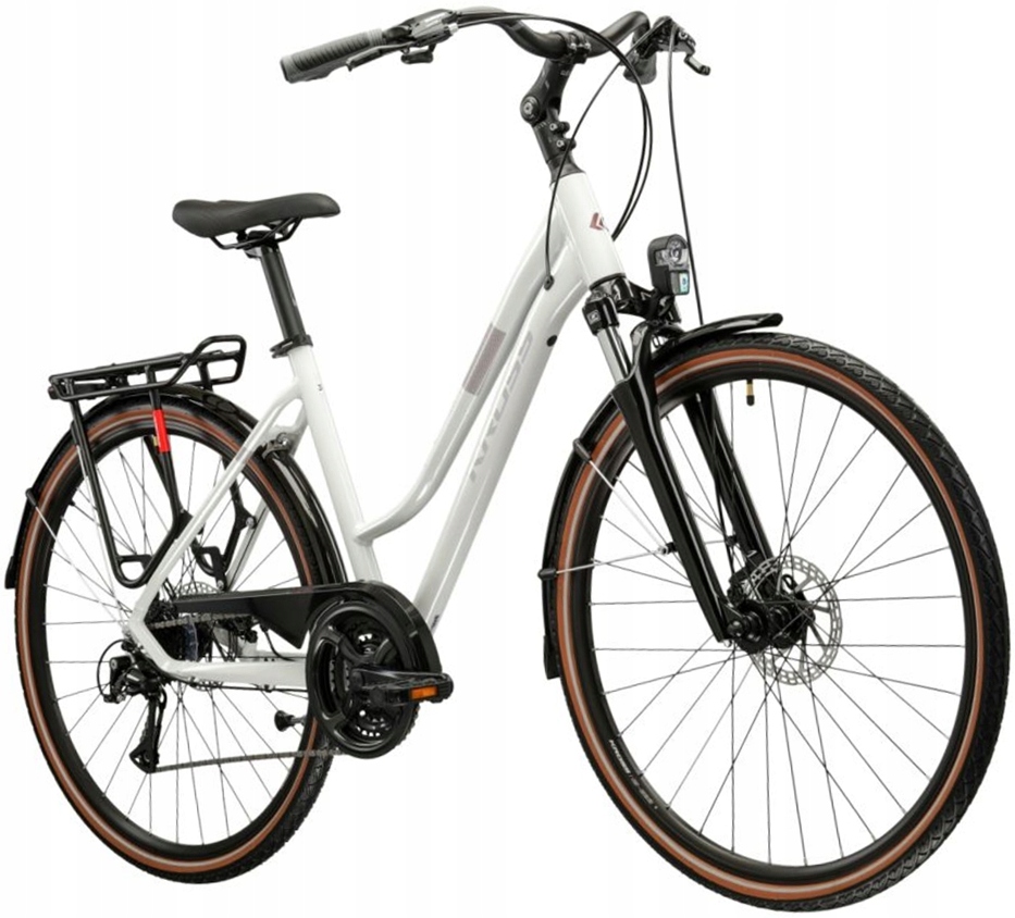 Rower Kross Trans 3.0 Ultra rama 17" koło 28 " Biały 2025 unikalny design