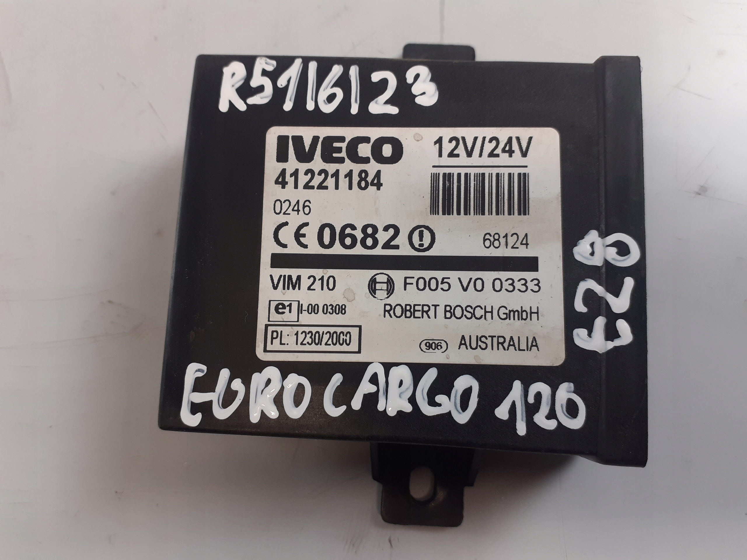 Unité de contrôle immo Iveco Eurocargo II