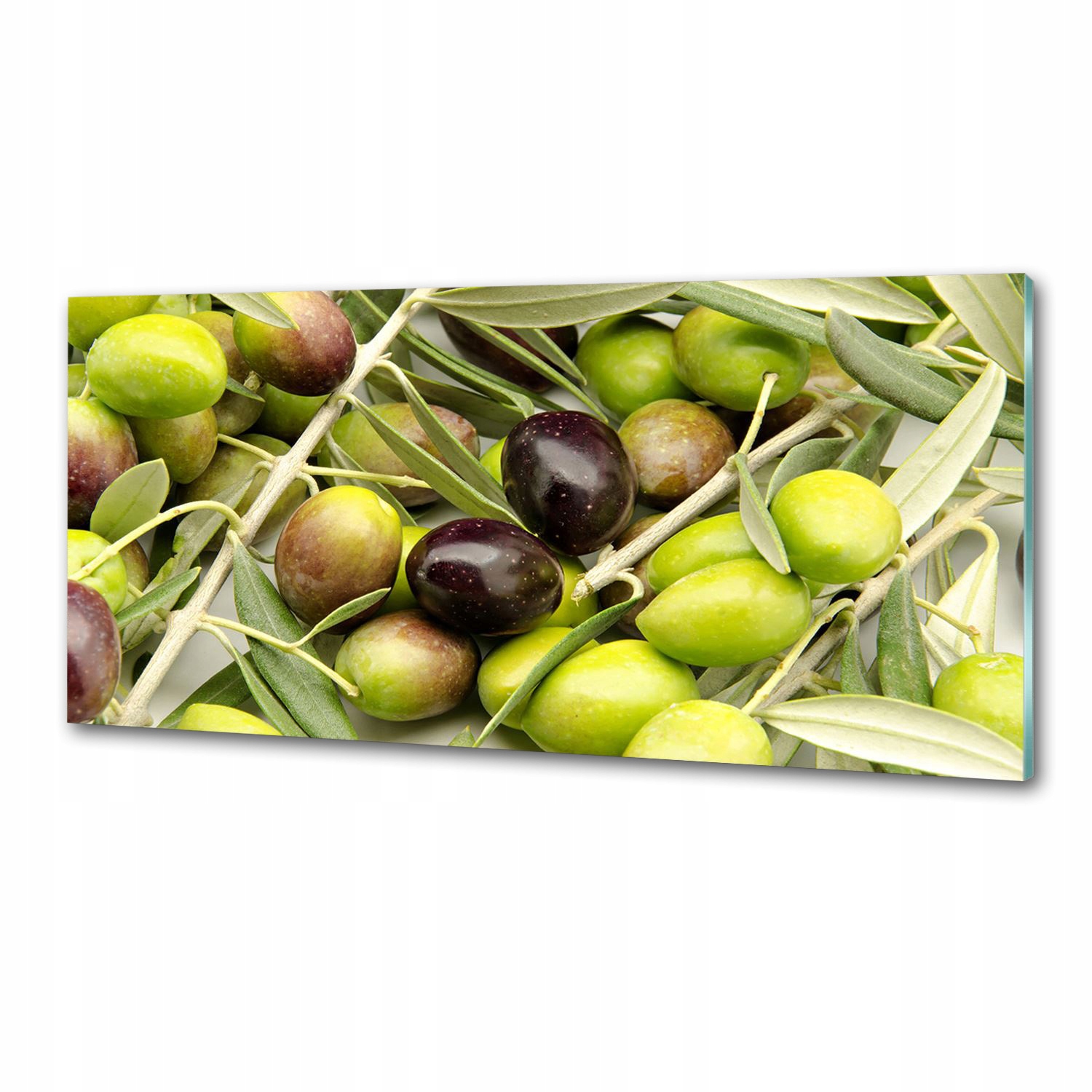 Kuchyňský panel Čerstvé olivy 125 x 50 cm Lepidlo