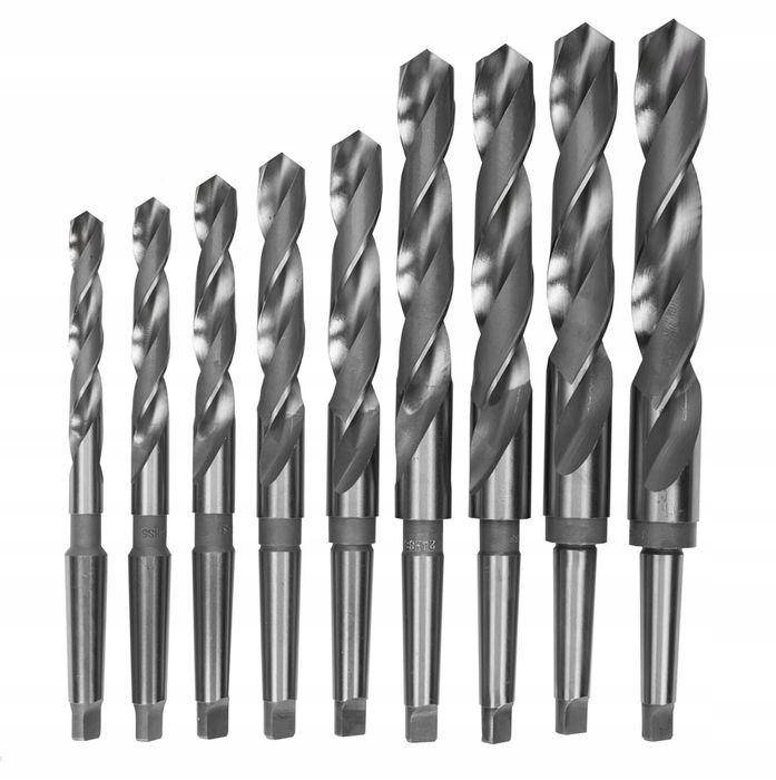 

Wiertła Hss MK3 9szt Optimum 3051003