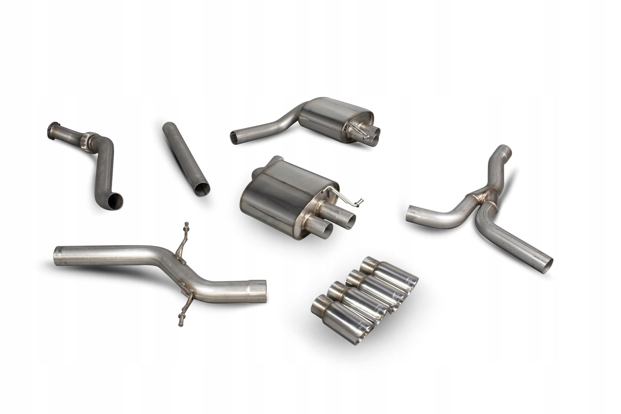 SAUS073 - Audi A5 B8 2.0 TFSI CATBACK громкий Скорпион