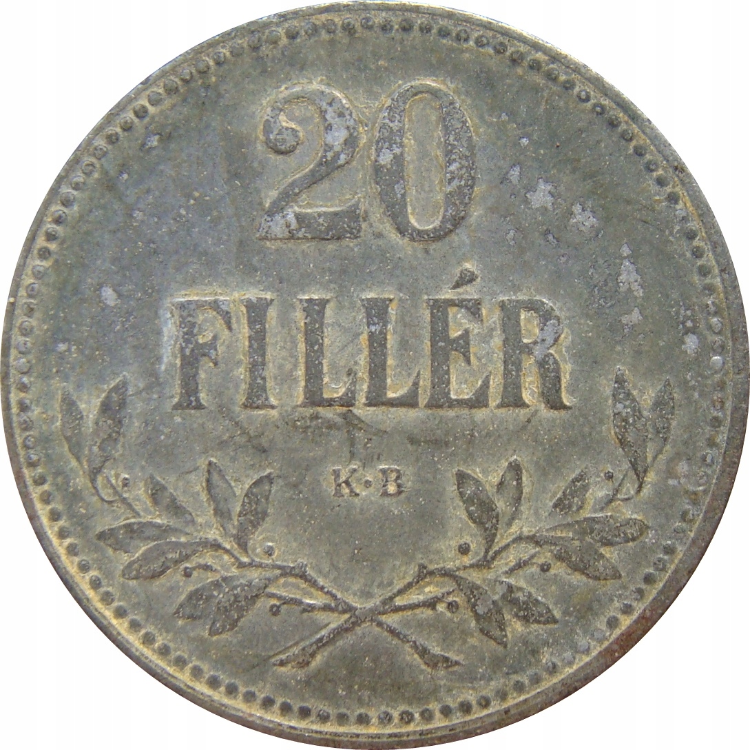 6702. Węgry 20 Filler 1916