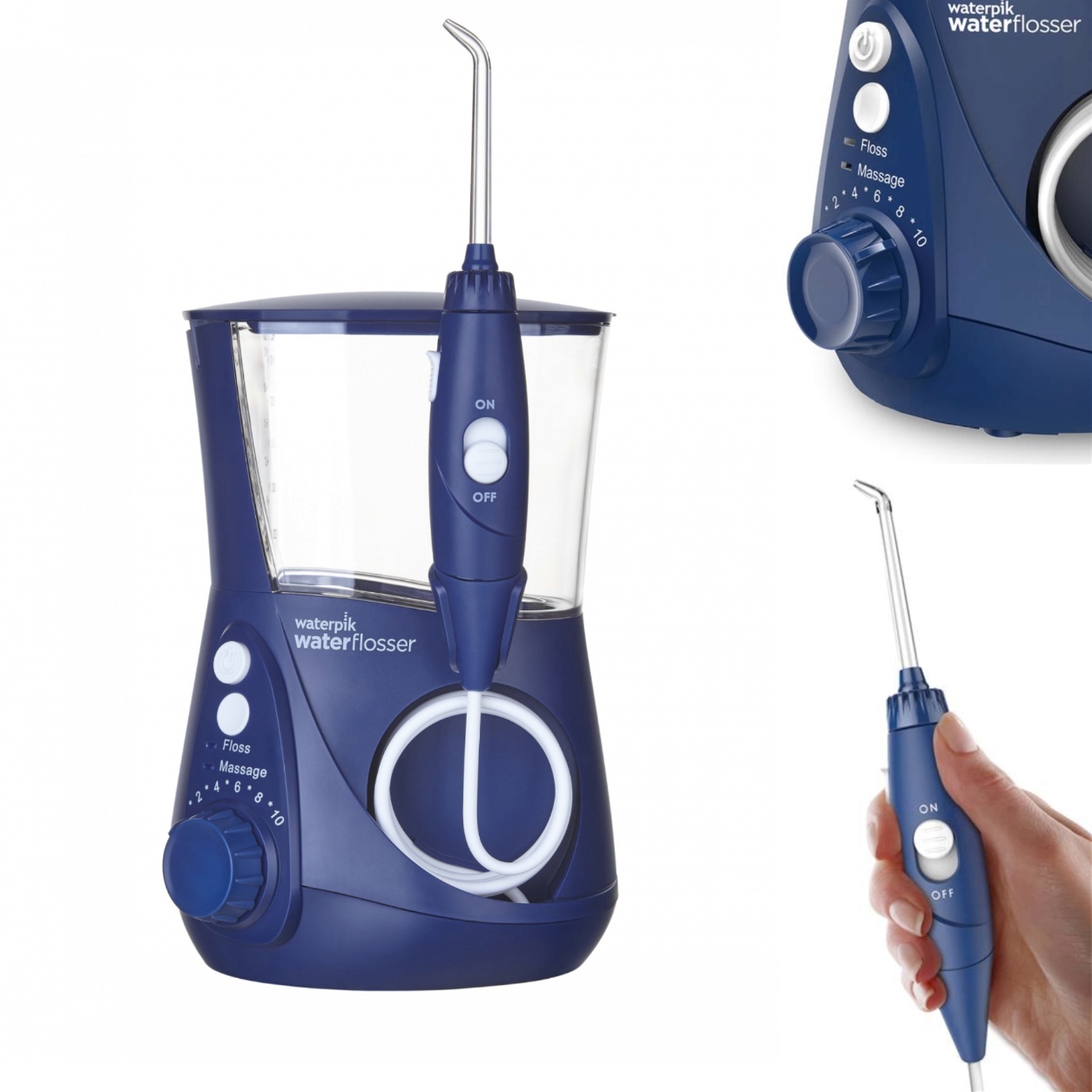 Irygator do zębów dentystyczny Waterpik Aquarius Professional WP663 Blue
