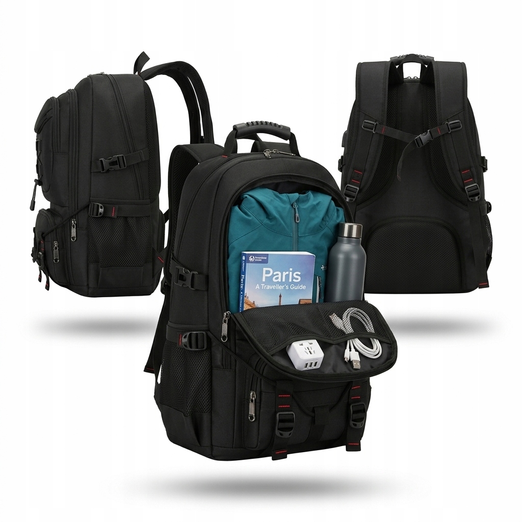 Plecak Turystyczny 40l trekkingowy biwakowy górski damski męski 53x33x15