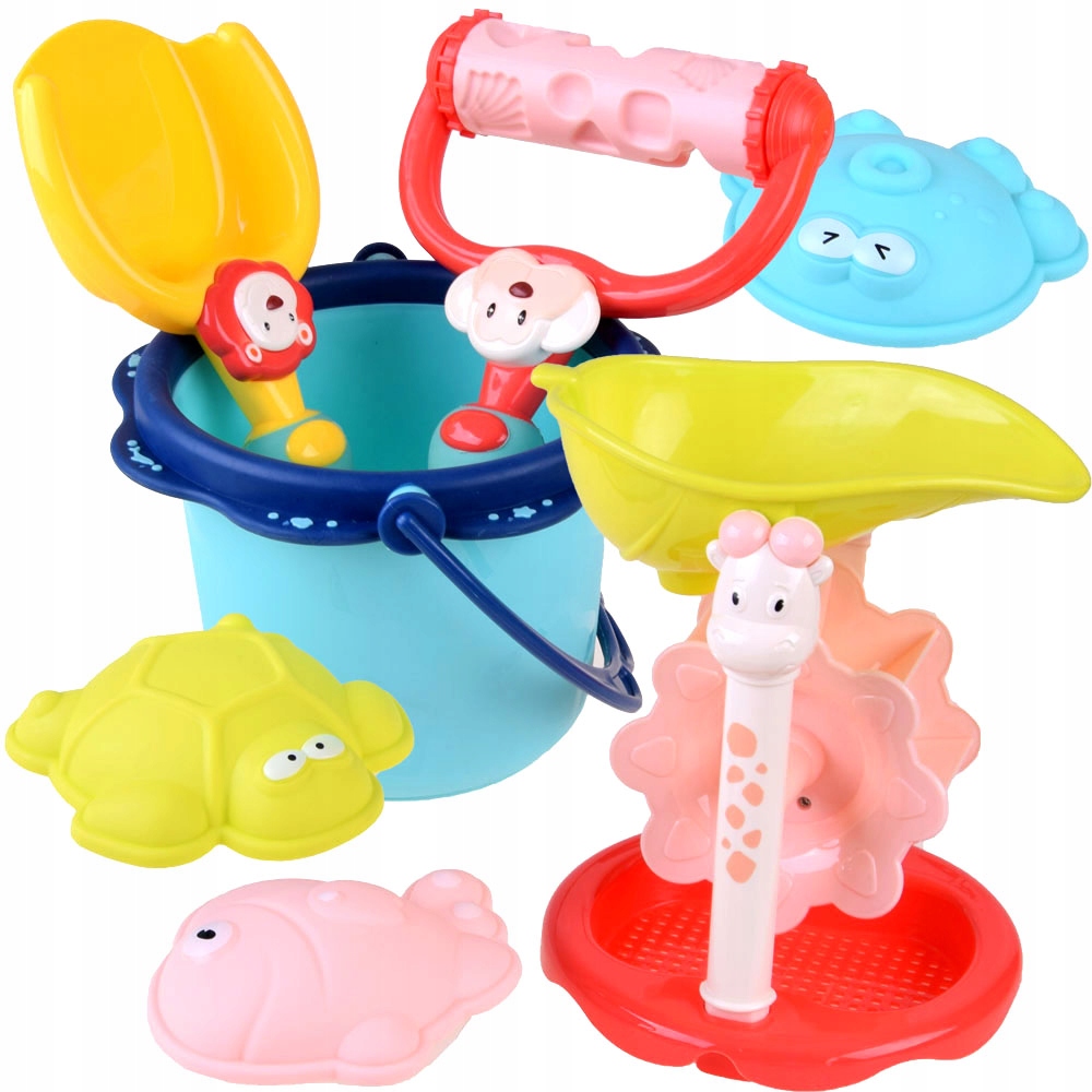 

Kolorowy zestaw do piasku zwierzątka ZA4351