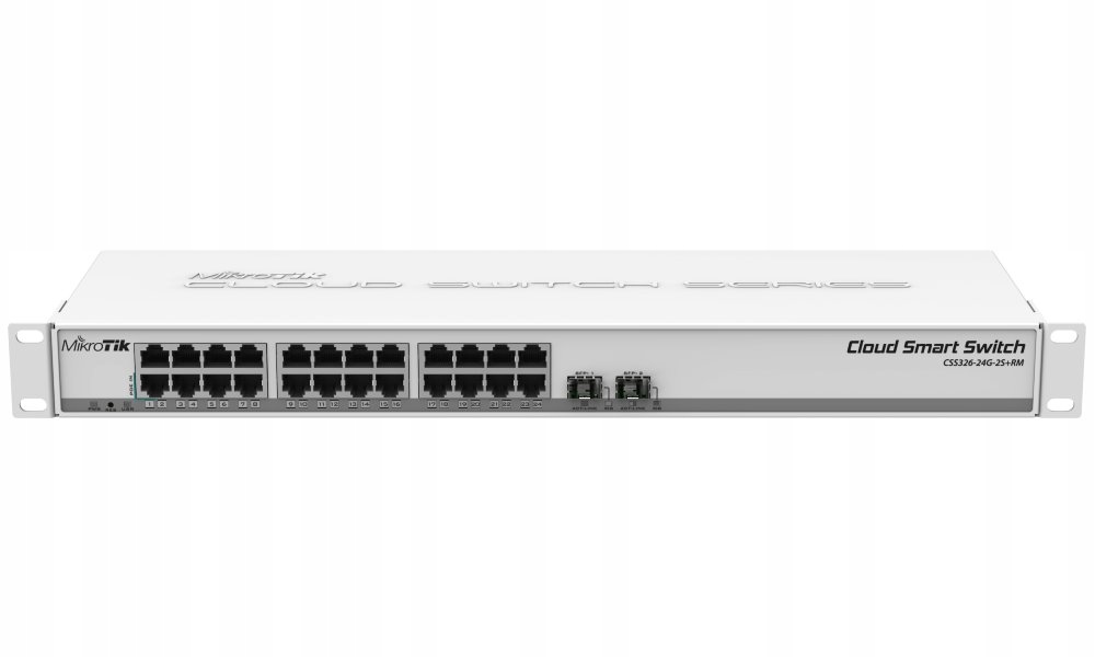 MikroTik Cloud Smart Switch CSS326, 24x Gbit Lan, 2x Gbit Sfp port
