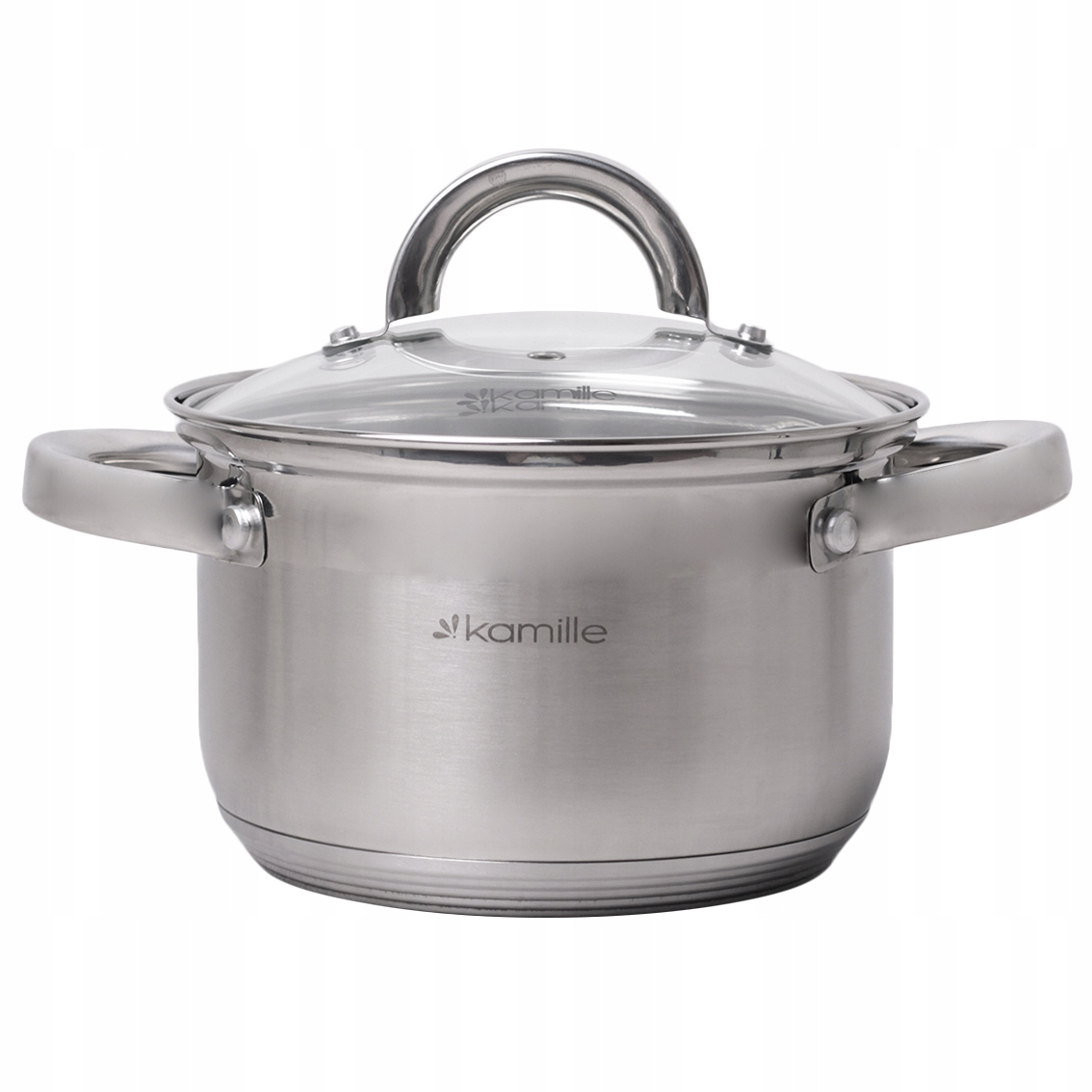 

Garnek 22 cm 5,1 L z pokrywką Indukcja Gaz Kamille