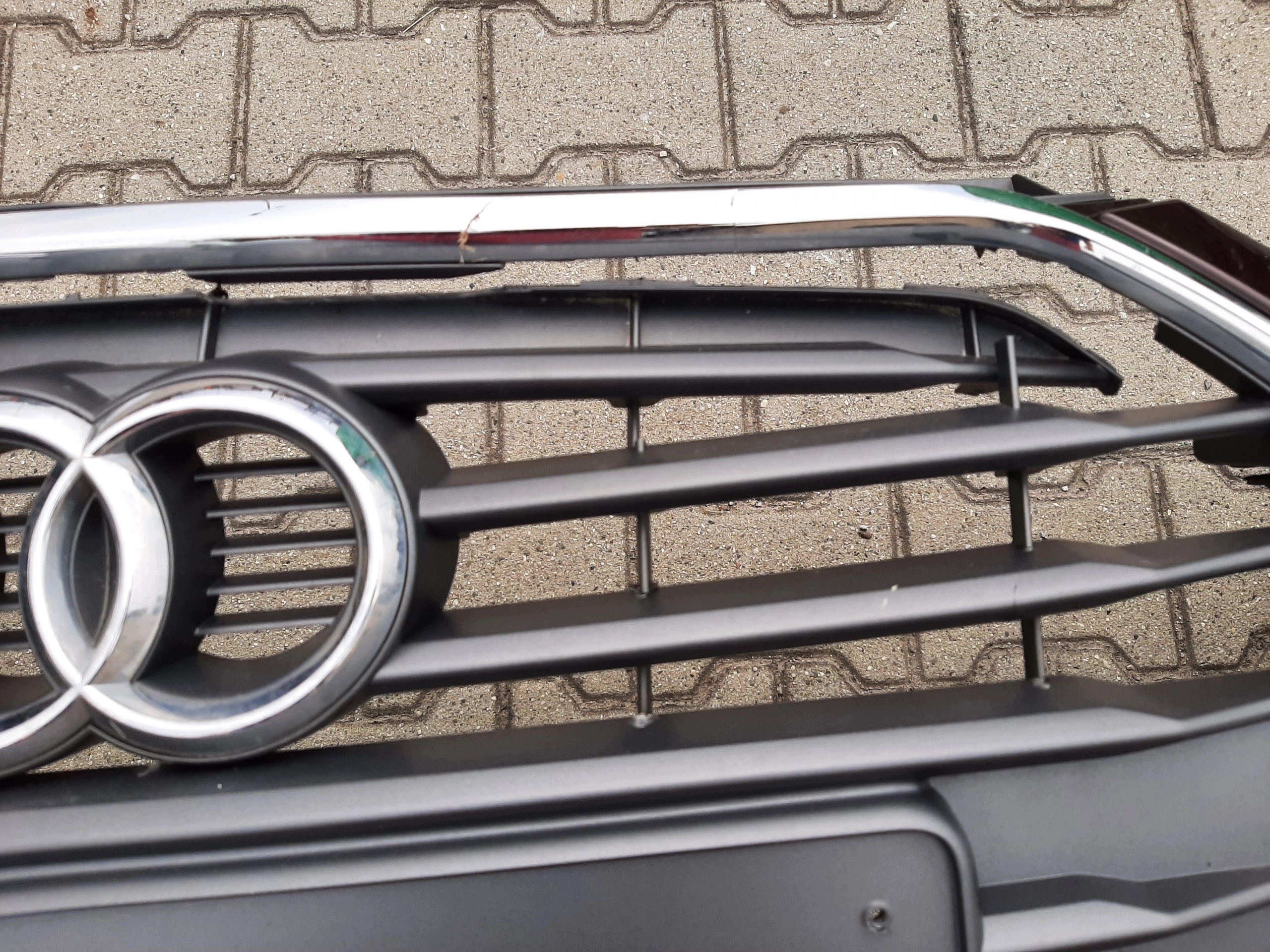 AUDI A1 LIFT 8XA 14- front bumper front OE 8XA807437C
