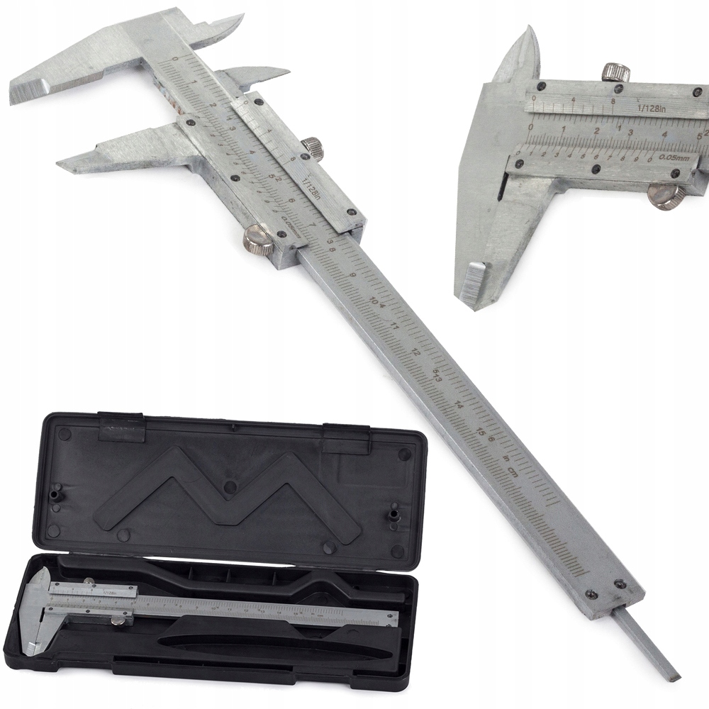 SUWMIARKA TRADYCYJNA 150mm ANALOGOWA ETUI MANUAL