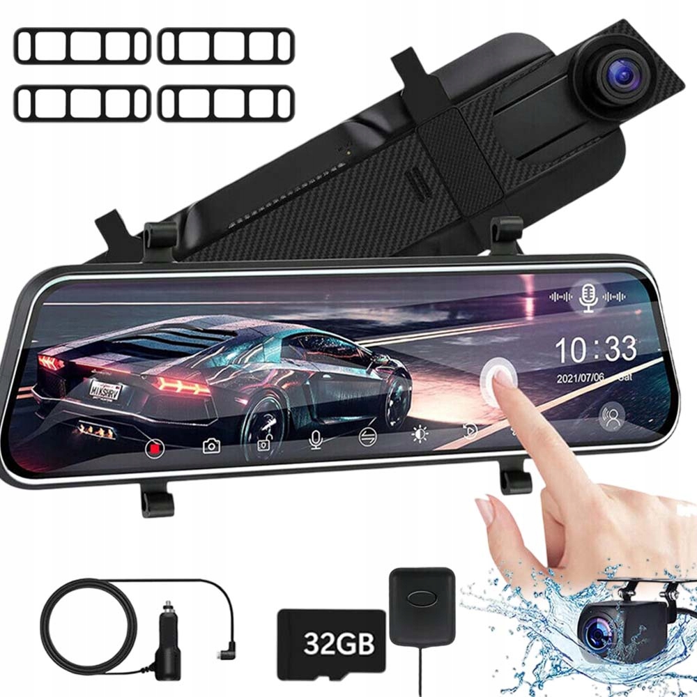 Automobilová Kamera Videorekordér Couvací Kamera Videorekordér 4K Gps