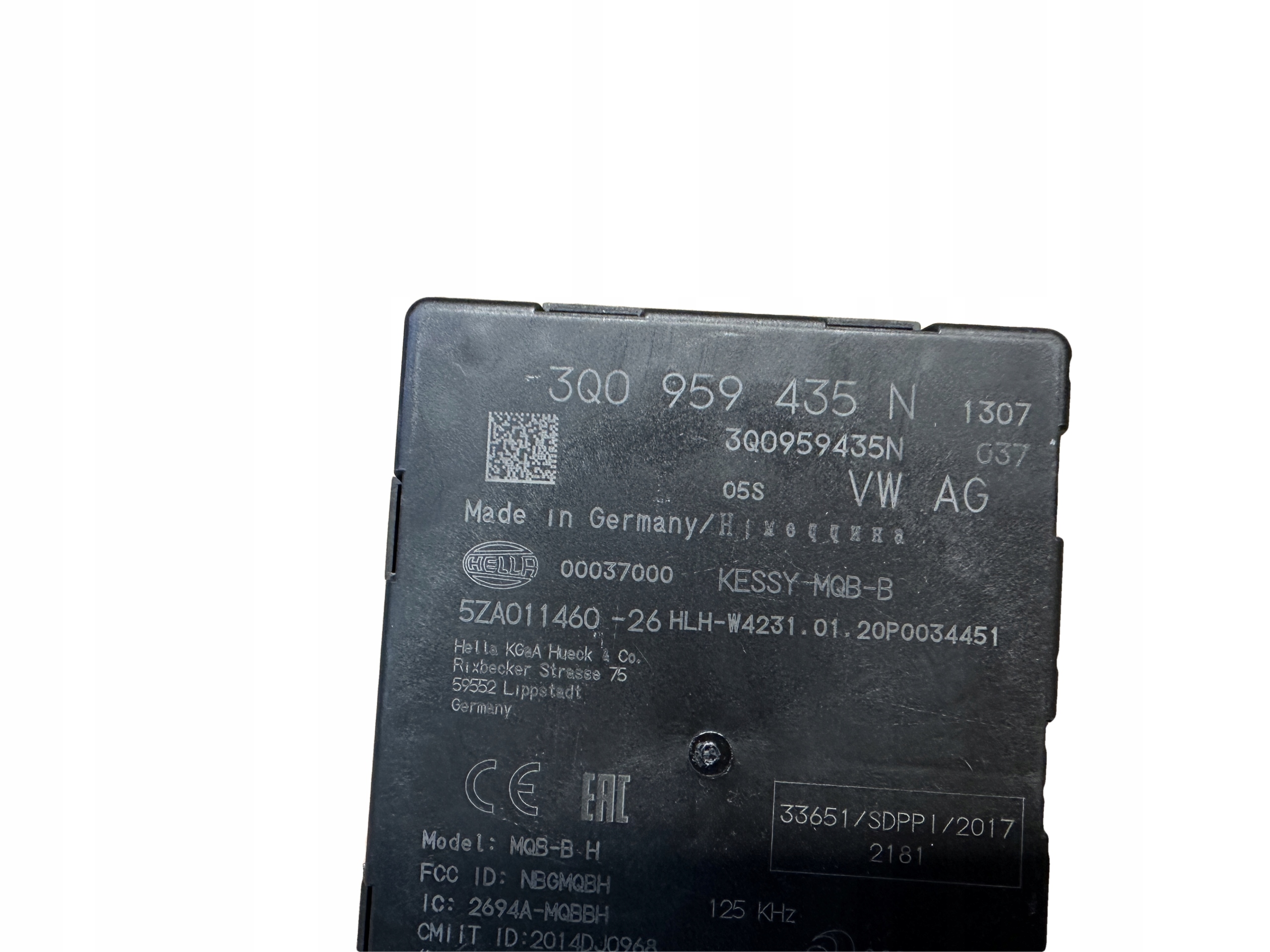 AUDI VW Module KESSY 3Q0959435N