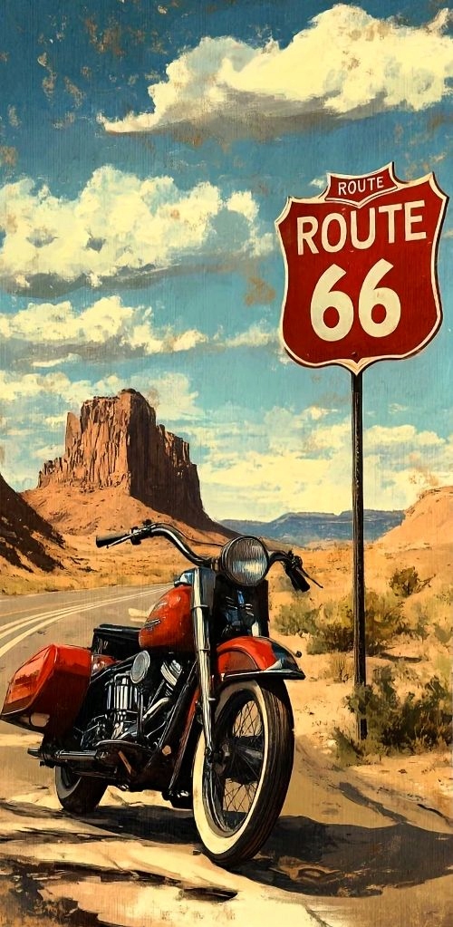 Motocyklový Ručník Kanion Route 66 Plážový Ručník Pro Motorkáře 75x150