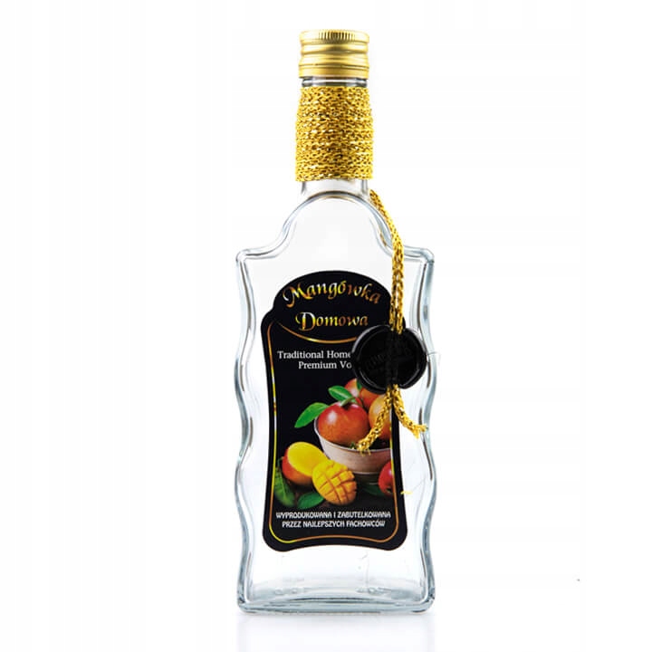 

Butelka zdobiona fala 500ml Mangówka Domowa