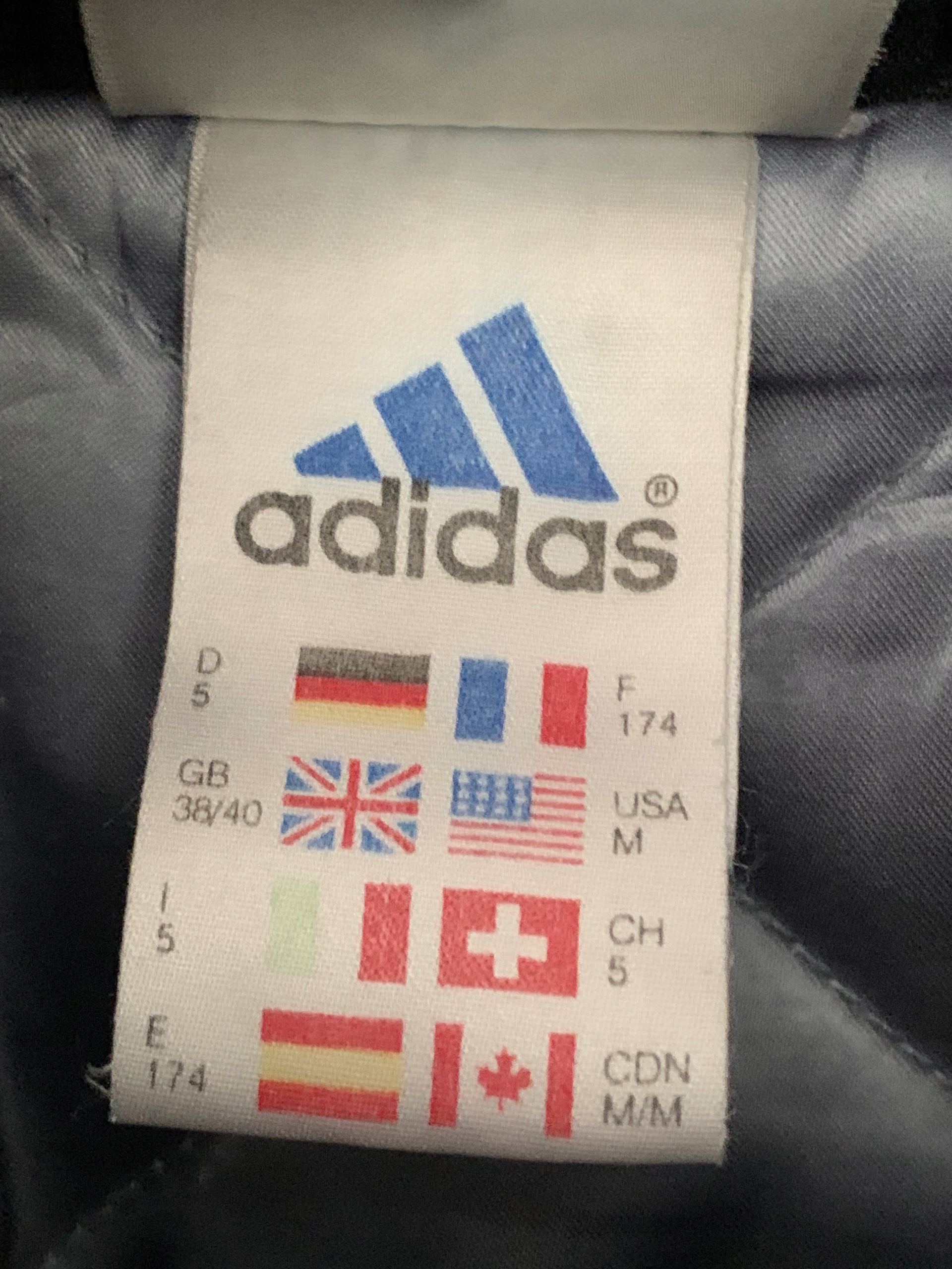 ADIDAS SUPER KURTKA M/L VINTAGE ! Kolor czarny