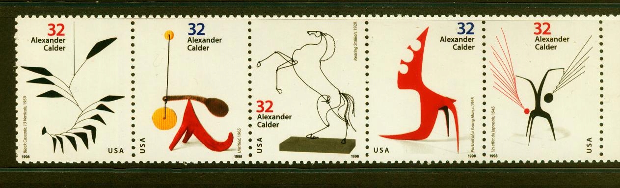 USA** Rzeźbiarz i malarz Mi 2943-47