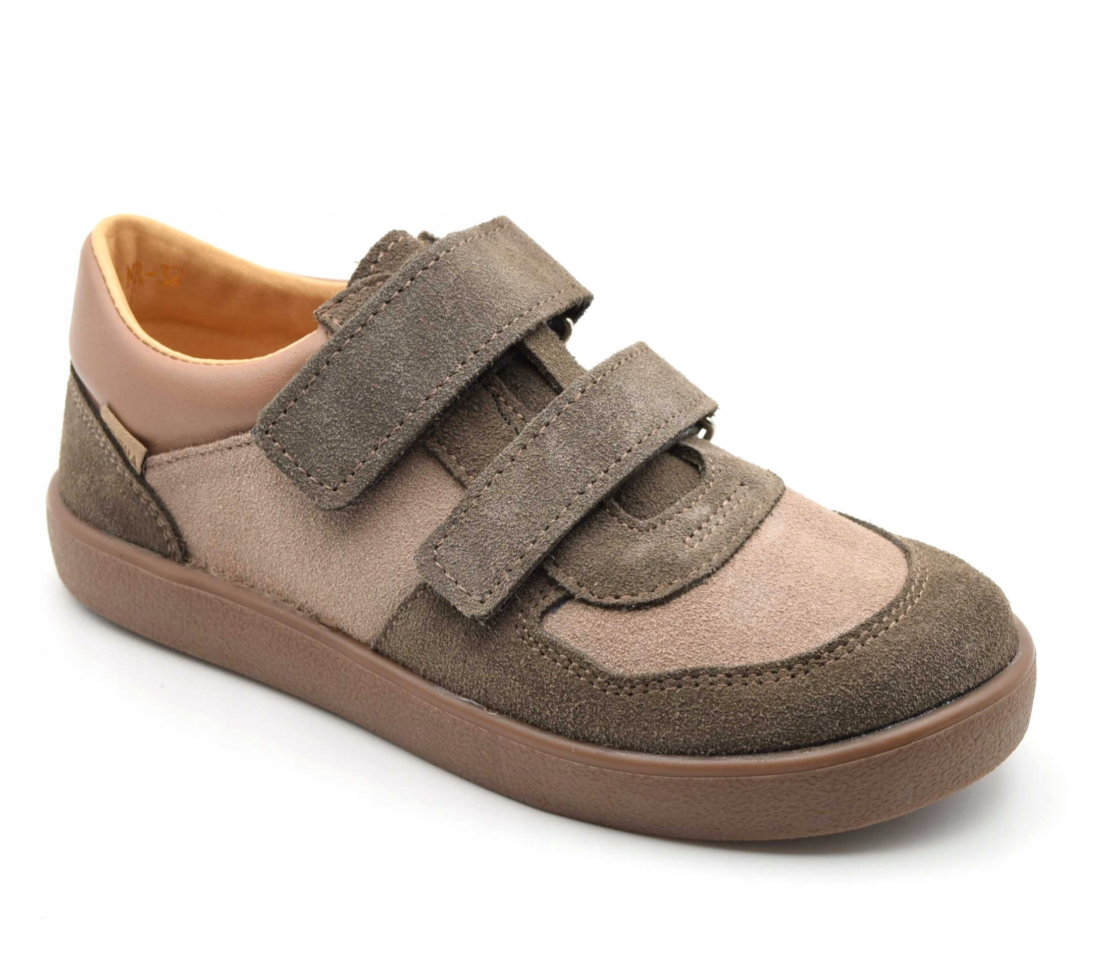 Mrugała Półbuty Chłopięce Na Rzepy Elastyczne Skórzane Buty 3312/6-80 r 32