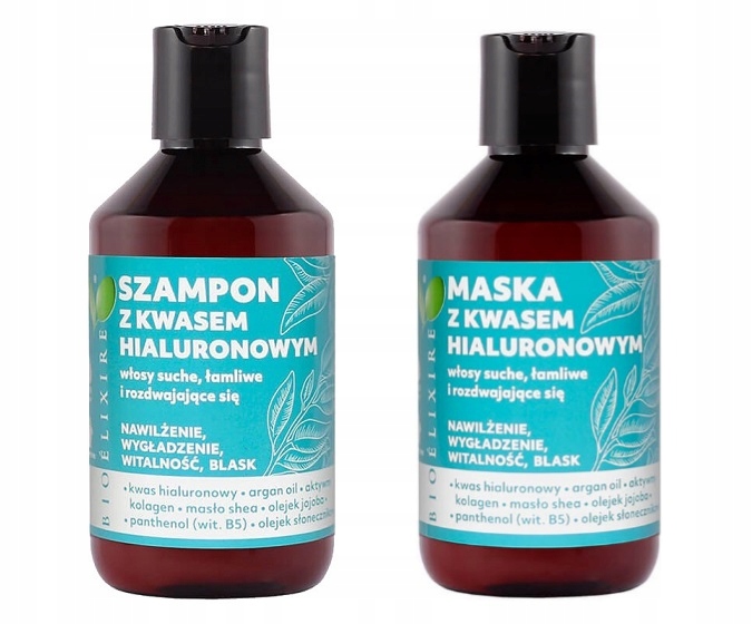 BIOELIXIRE SZAMPON I MASKA Z OLEJKIEM ARGANOWYM