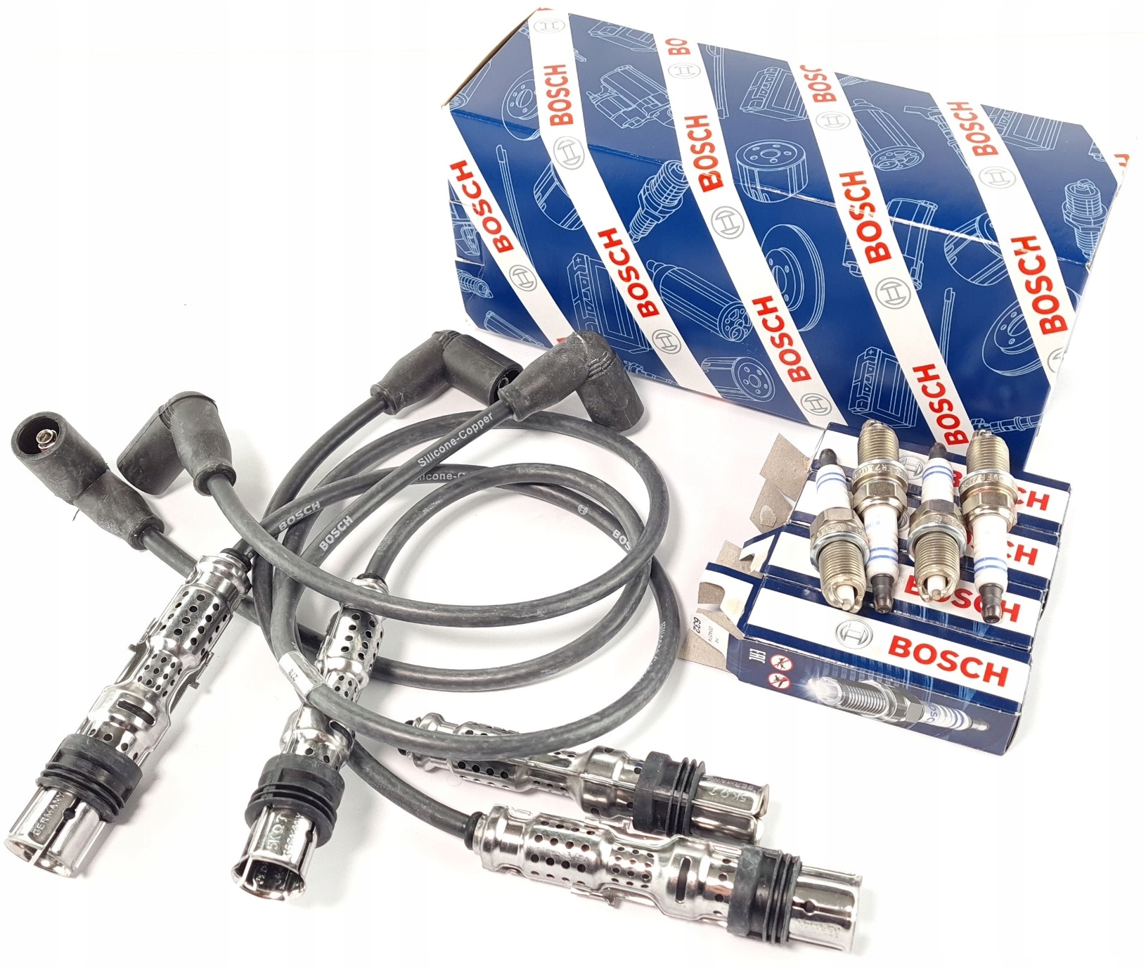 

Bosch Kable Świece A3 Octavia Altea Golf IV V 1.6