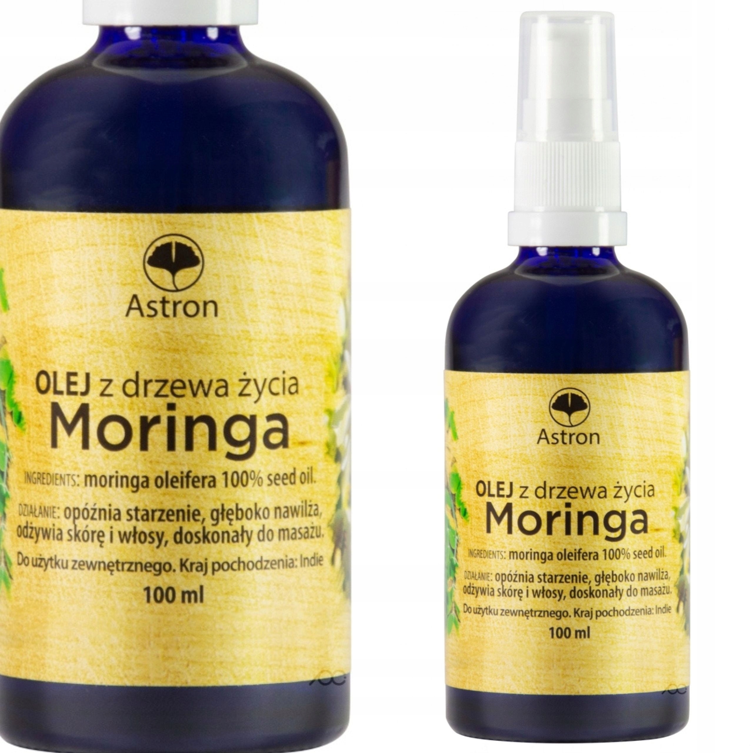 

Astron Olej Moringa 100ml opóźnia starzenie skóry