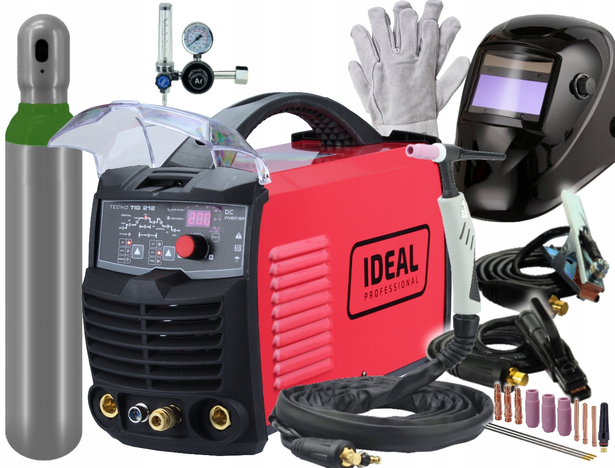 

Spawarka Tecno Tig 212DC Pulse Tig/mma Ideal