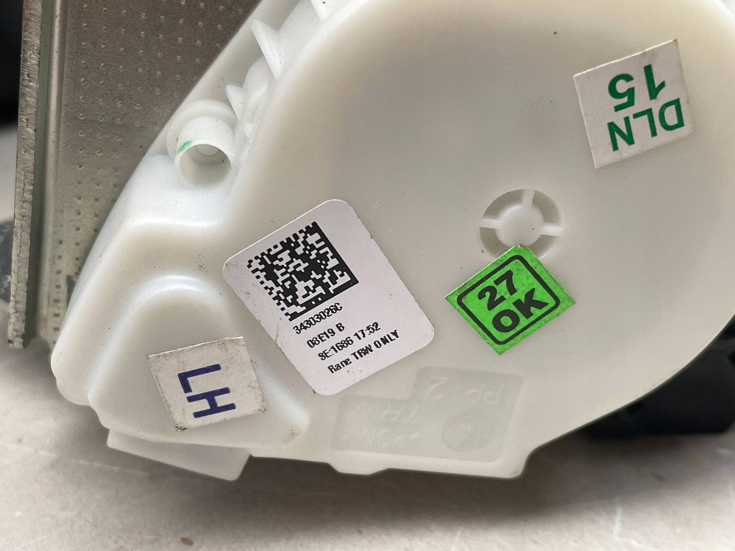 vorne Gurten Sicherheits FORD KA G1B5-A61295-BHW @M