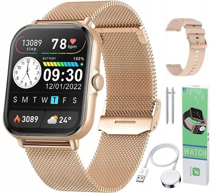 

Smartwatch Zegarek 1,9CAL Indukcja Rozmowy Ekg Nfc