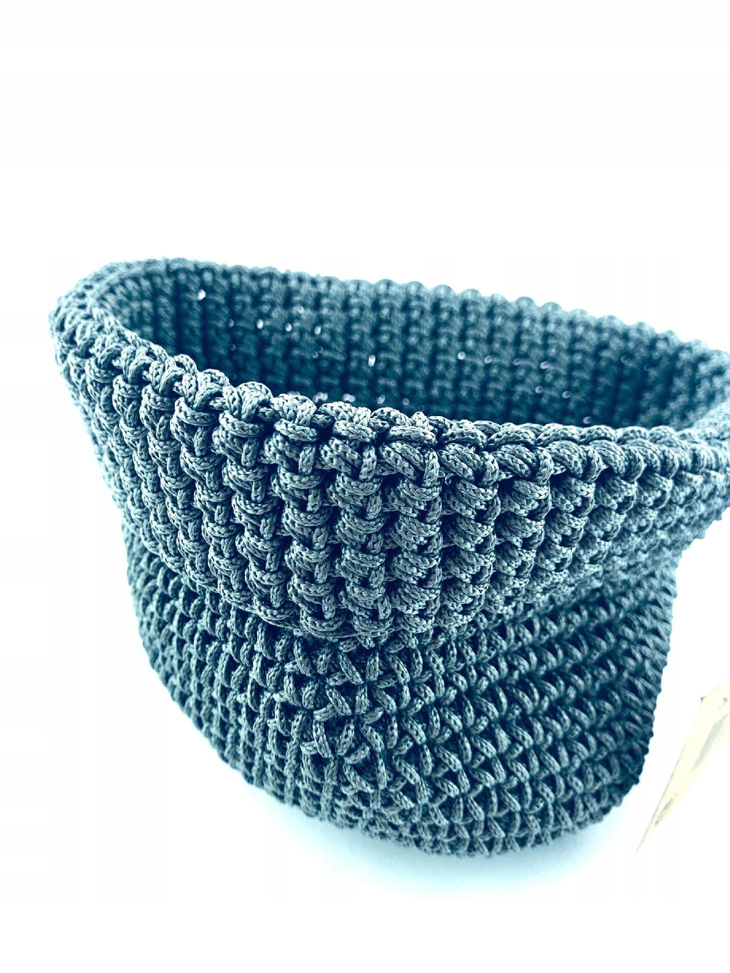 KOSZ PLECIONY NA DONICZCE, KWIAT, STYLOWY, NOWY. EAN (GTIN) 7065259793571